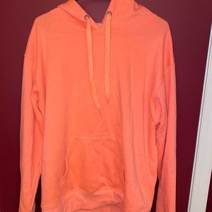 Neon pink hoodie
